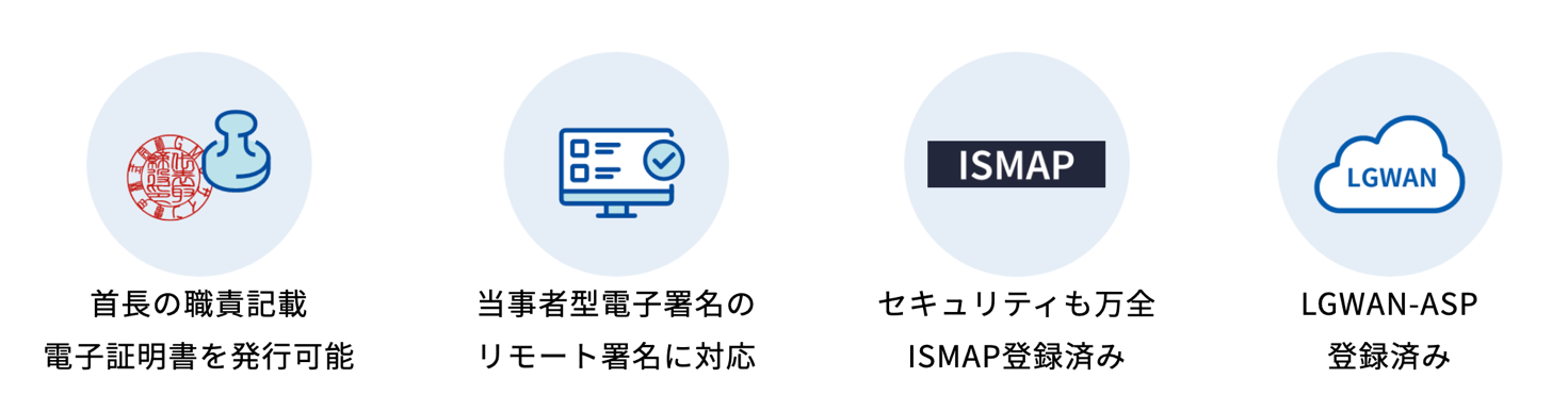 GMOサイン電子公印の特長